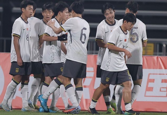 U17男足亚洲杯：中国队逆转胜沙特 晋级半决赛