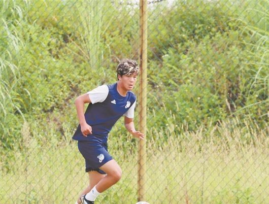 刘凯源跟随U19A训练，再次引发热议