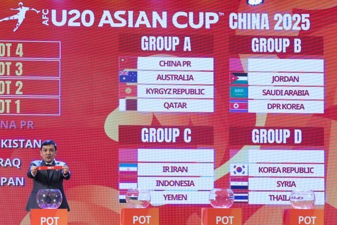 东道主中国锁定U20亚洲杯正赛，卫冕冠军澳大利亚意外出局